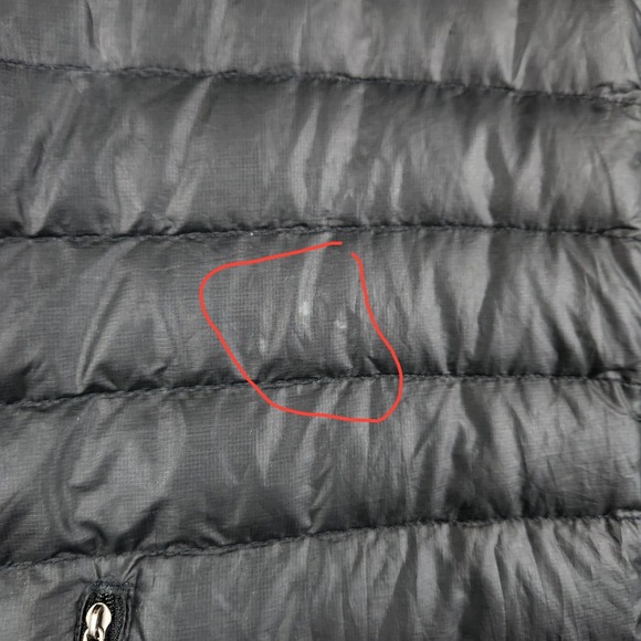 Patagonia Down Sweater Jacket Mens Small Black Full Zip Insulated Puffer - Picture 2 of 14